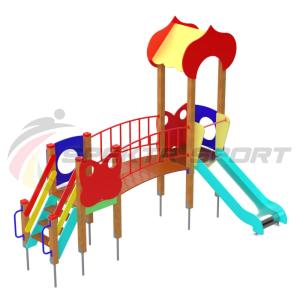 Купить Детский игровой комплекс Полянка ДИК 1603 в Кингисеппе 