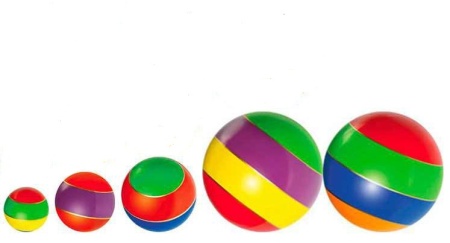 Купить Мячи резиновые (комплект из 5 мячей различного диаметра) в Кингисеппе 