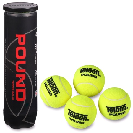 Купить Мяч для большого тенниса Teloon 828Т Р4  (4 шт) в Кингисеппе 