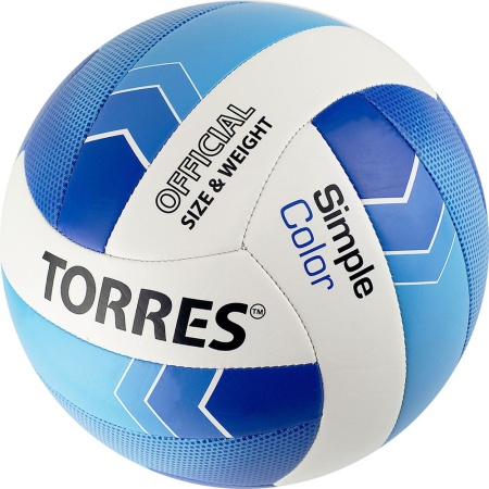 Купить Мяч волейбольный Torres Simple Color любительский р.5 в Кингисеппе 